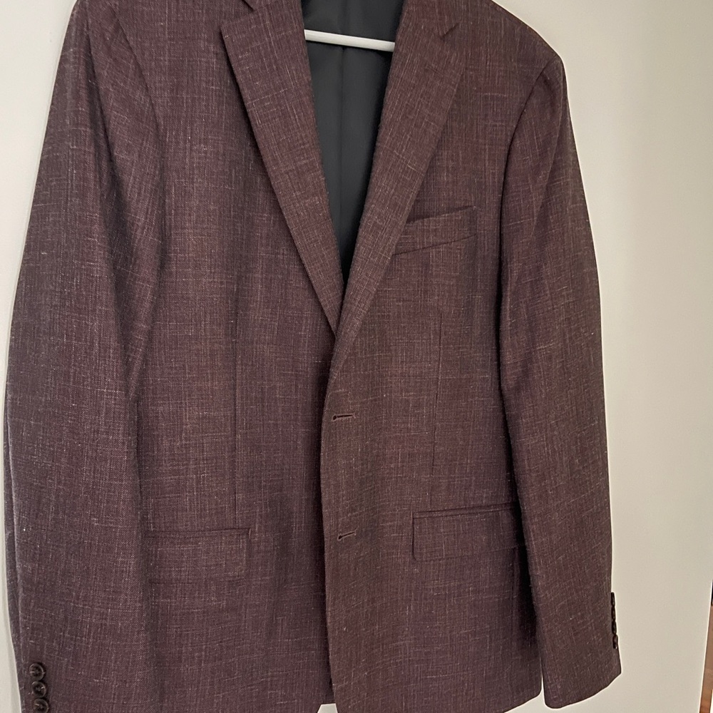 Ralph Lauren wool Blazer Burgundy